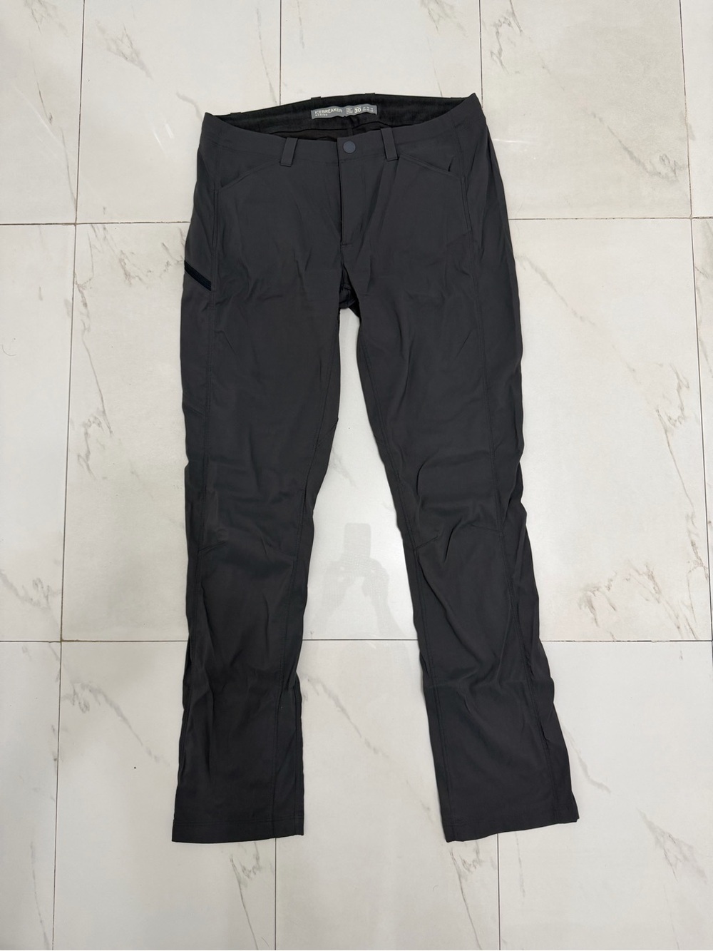 Icebreaker Women's Straight-Leg Outdoor Pants - Charcoal